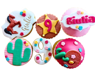 Biscotti a tema per compleanno