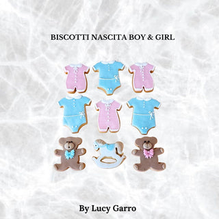 Biscotti Nascita Boy & Girl