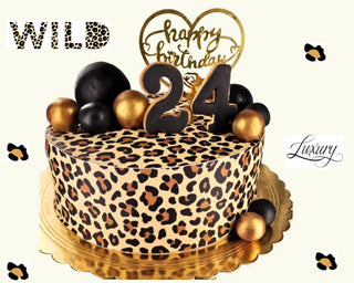 Torta Luxury Leopard Style