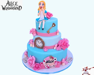 Torta Alice in Wonderland