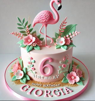 Torta Baby Flamingo