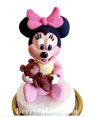 Topper a tema Minnie da Berry Cakes. – Pasticceria Berry Cakes