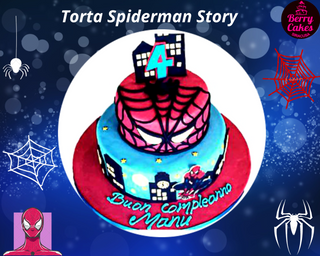 Torta Spiderman Story da Berry Cakes. – Pasticceria Berry Cakes